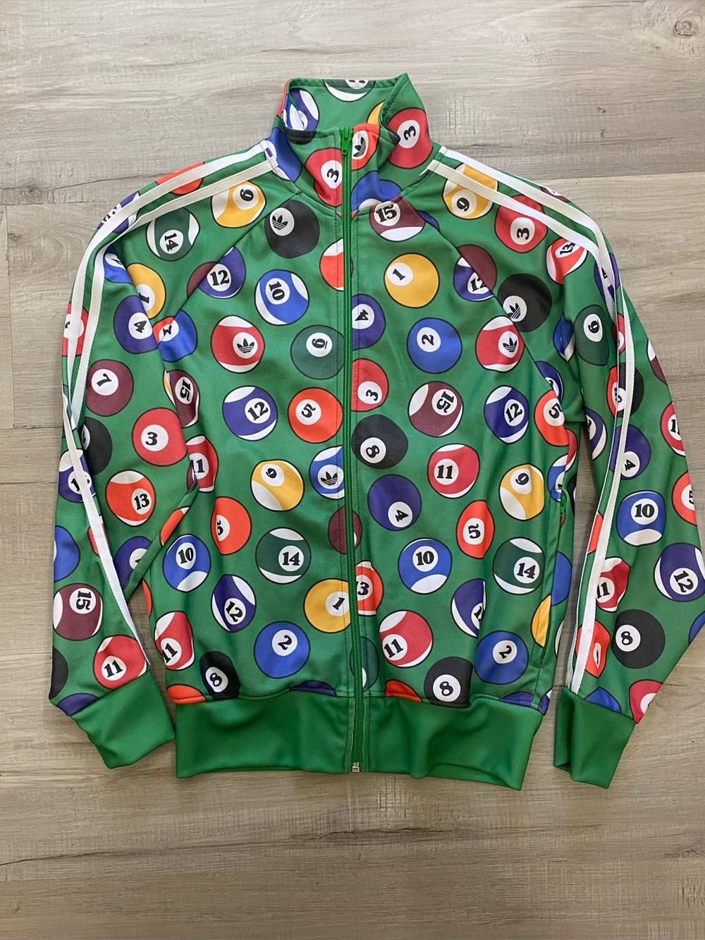 Adidas Jeremy Scott Billiards Balls Track Jacket Men’s Small